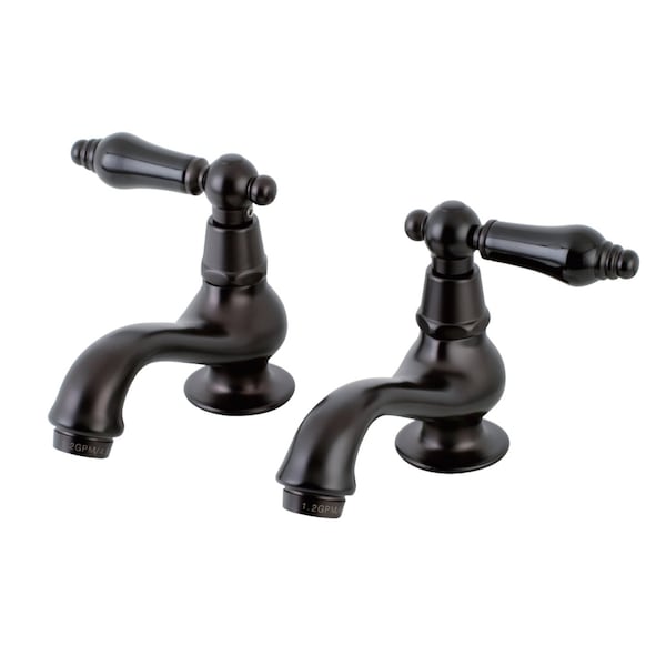 KS1105PKL Basin Tap Faucet W/ Cross Handle, Oil Rubbed Bronze